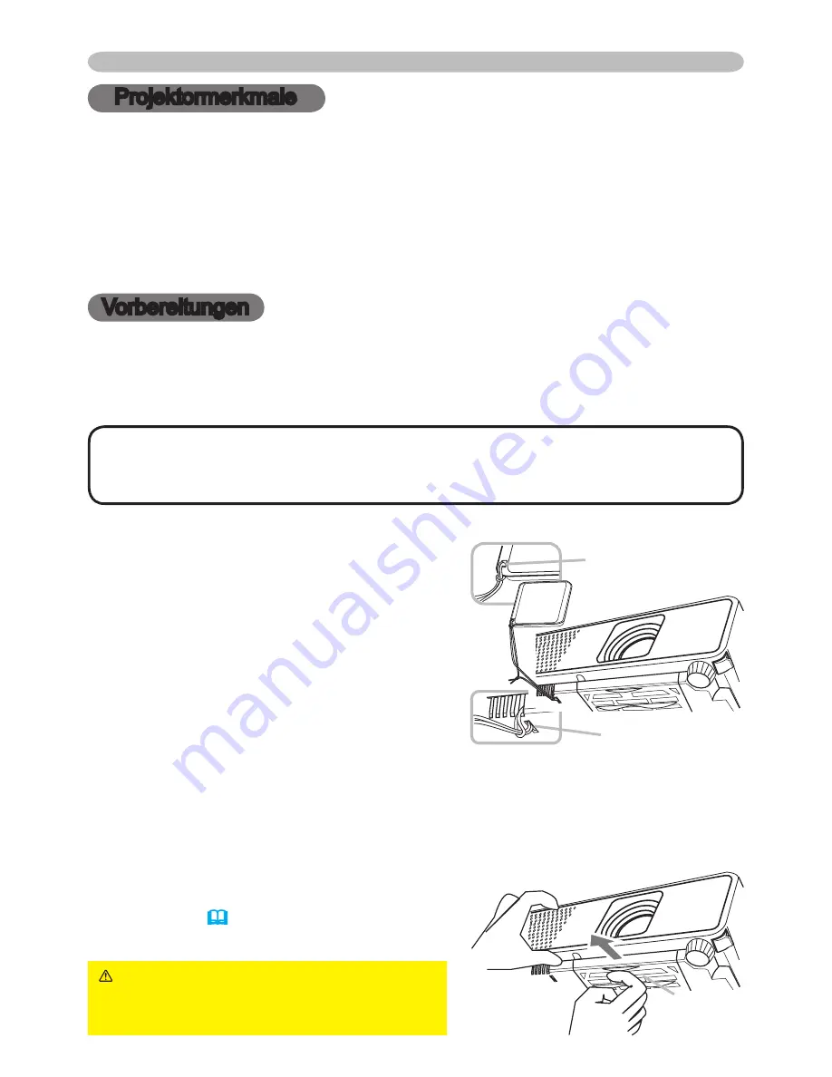 ViewSonic PJ358W (German) Bedienungsanleitung Download Page 8