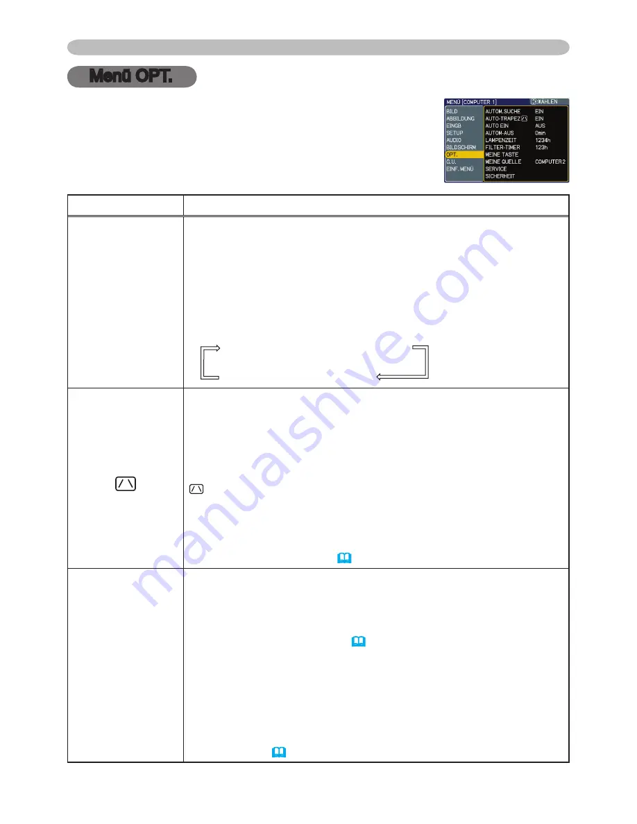 ViewSonic PJ358W (German) Bedienungsanleitung Download Page 43