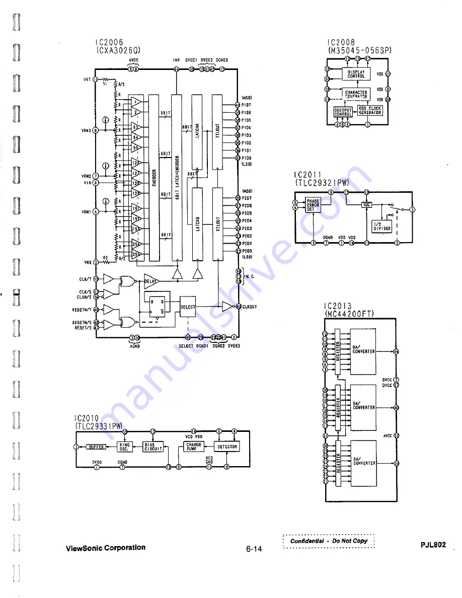 ViewSonic PJL802 Скачать руководство пользователя страница 74