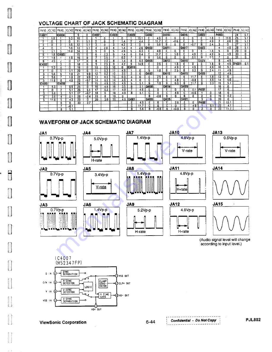 ViewSonic PJL802 Скачать руководство пользователя страница 90