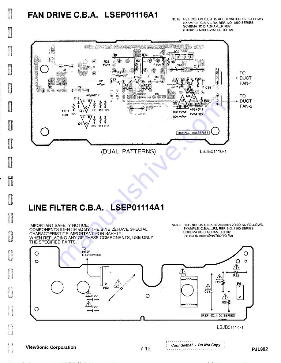 ViewSonic PJL802 Скачать руководство пользователя страница 106