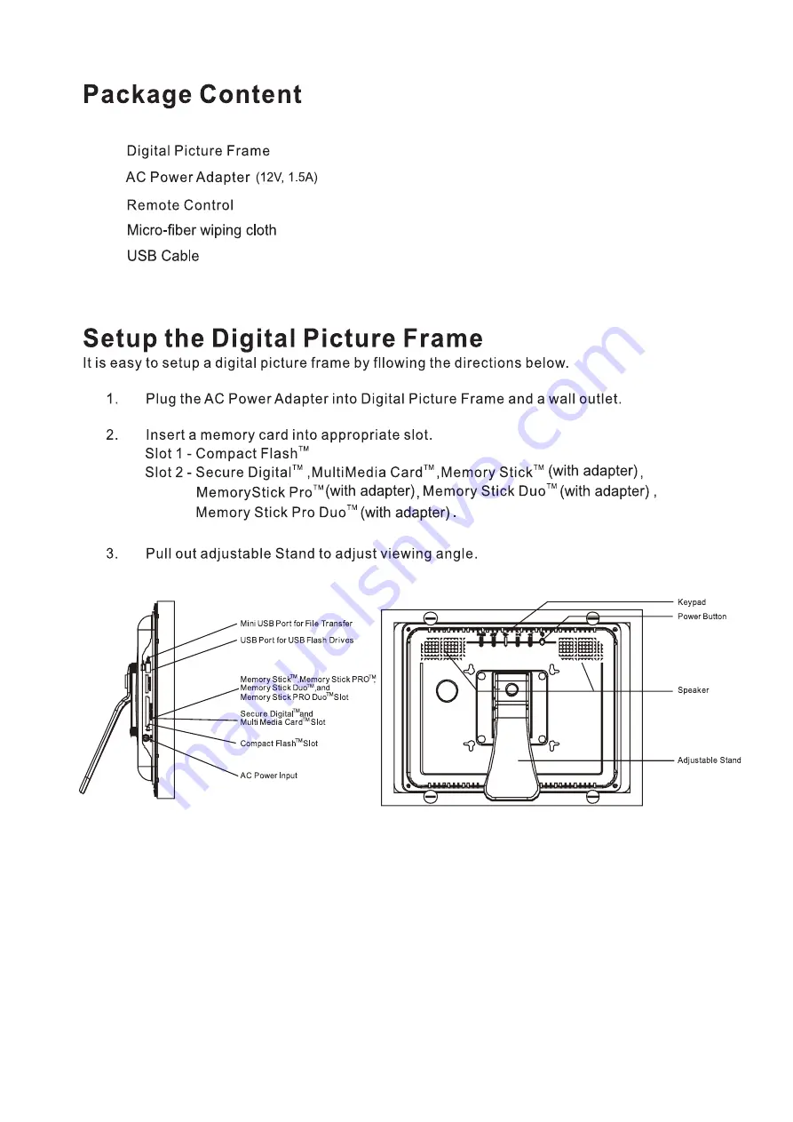 ViewSonic VFD1024w-51 User Manual Download Page 6