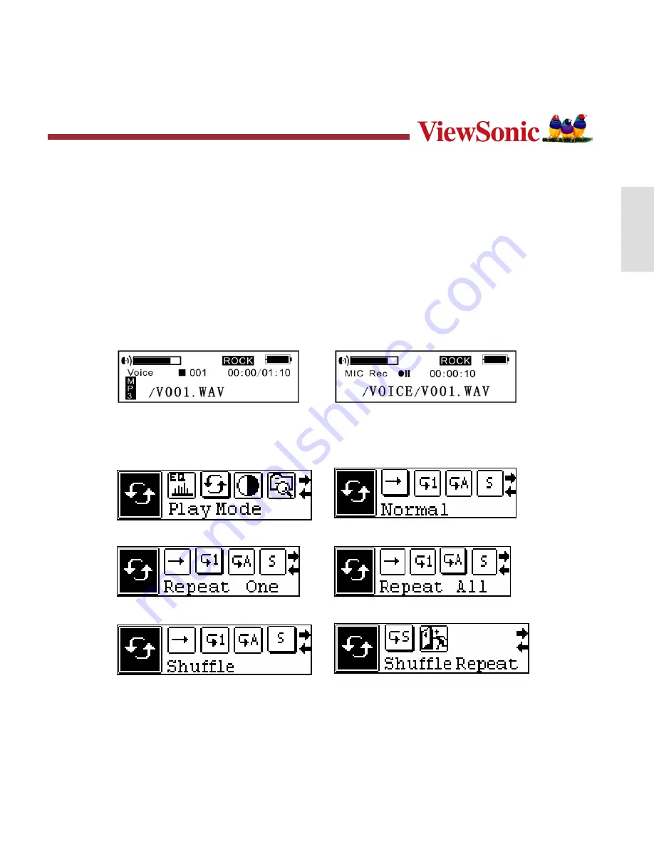 ViewSonic ViewPoP P102 User Manual Download Page 21