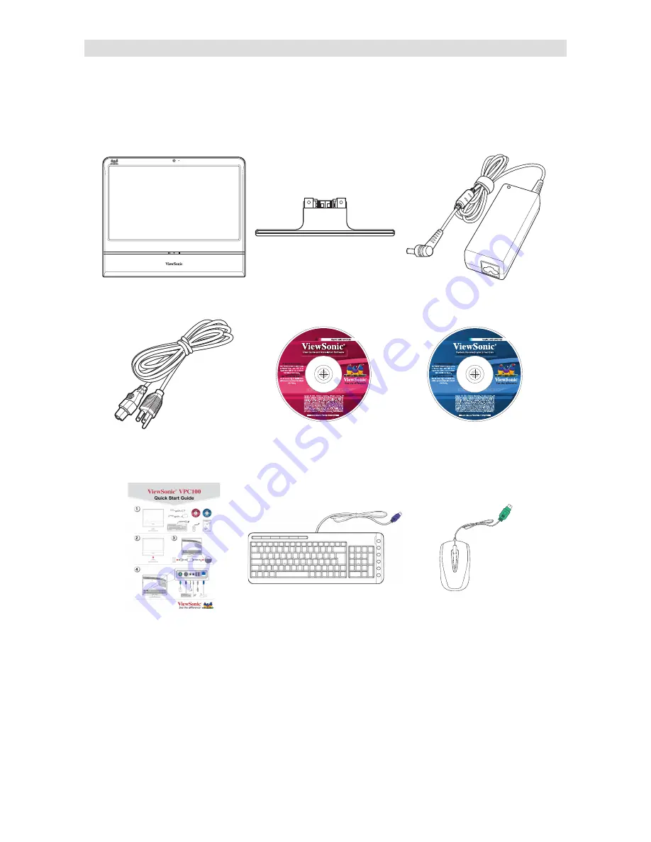 ViewSonic VPC100 - 1 GB RAM User Manual Download Page 13