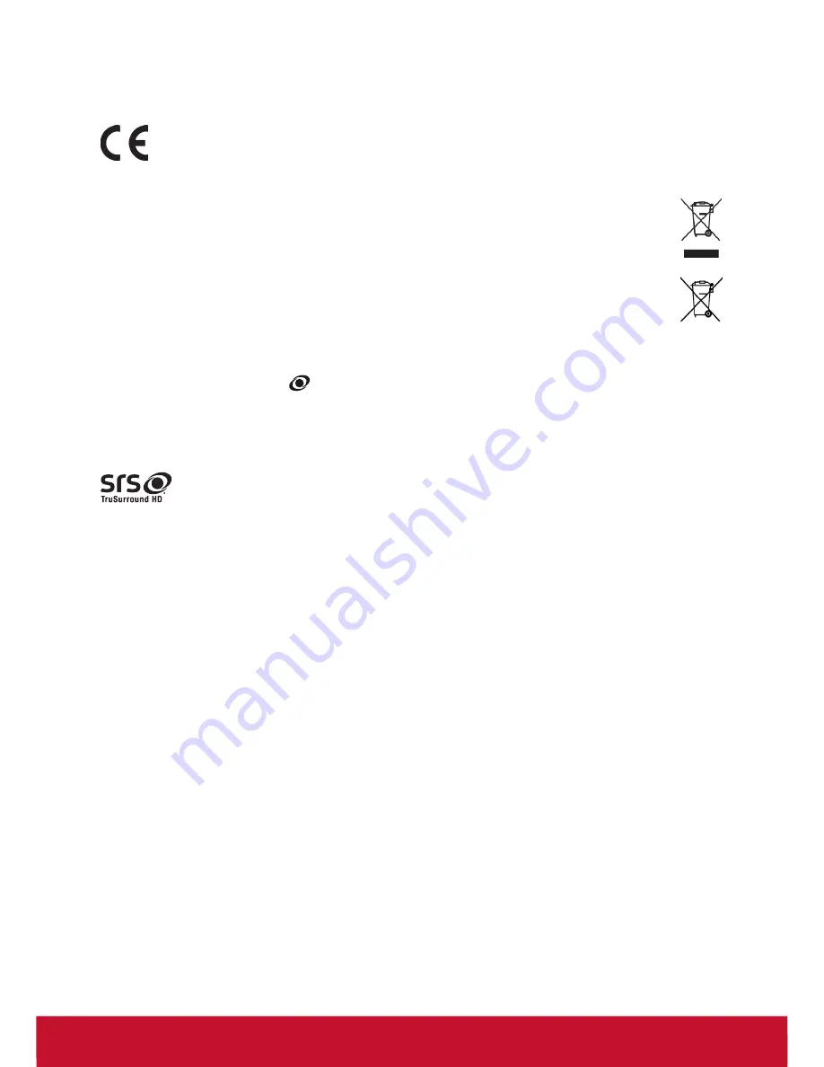 ViewSonic VT3250LED User Manual Download Page 3