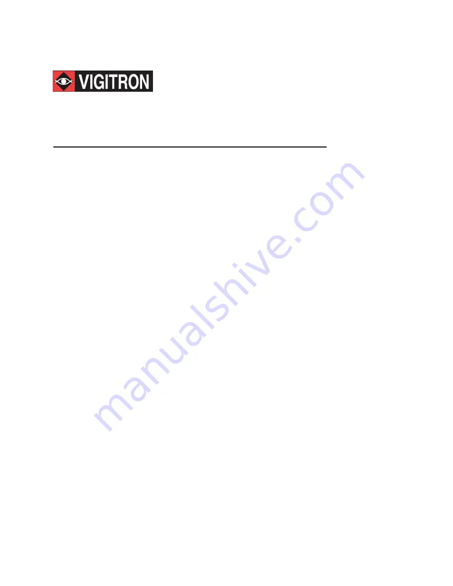 Vigitron MaxiiNet Vi32226 Operational Manual Download Page 1