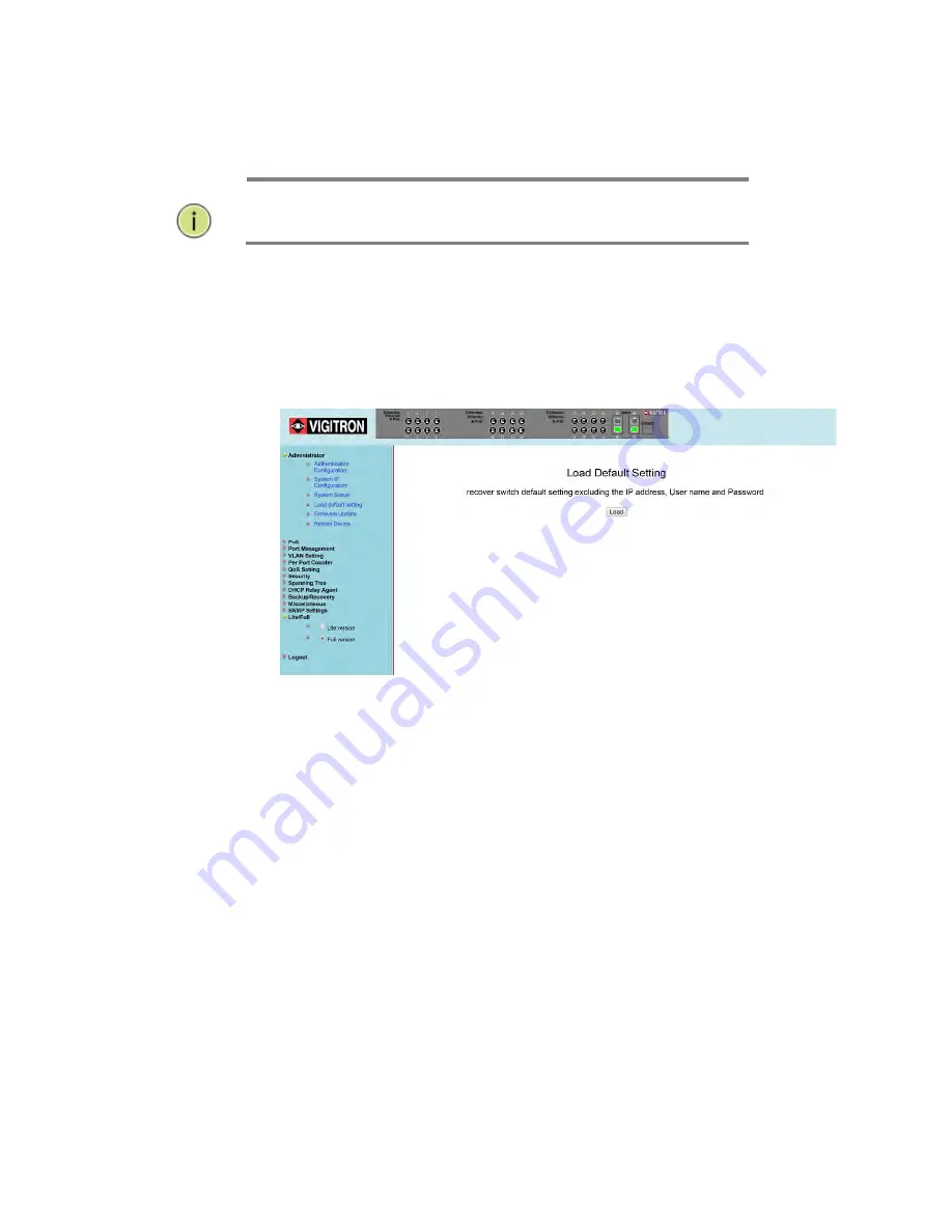 Vigitron MaxiiNet Vi32226 Operational Manual Download Page 35