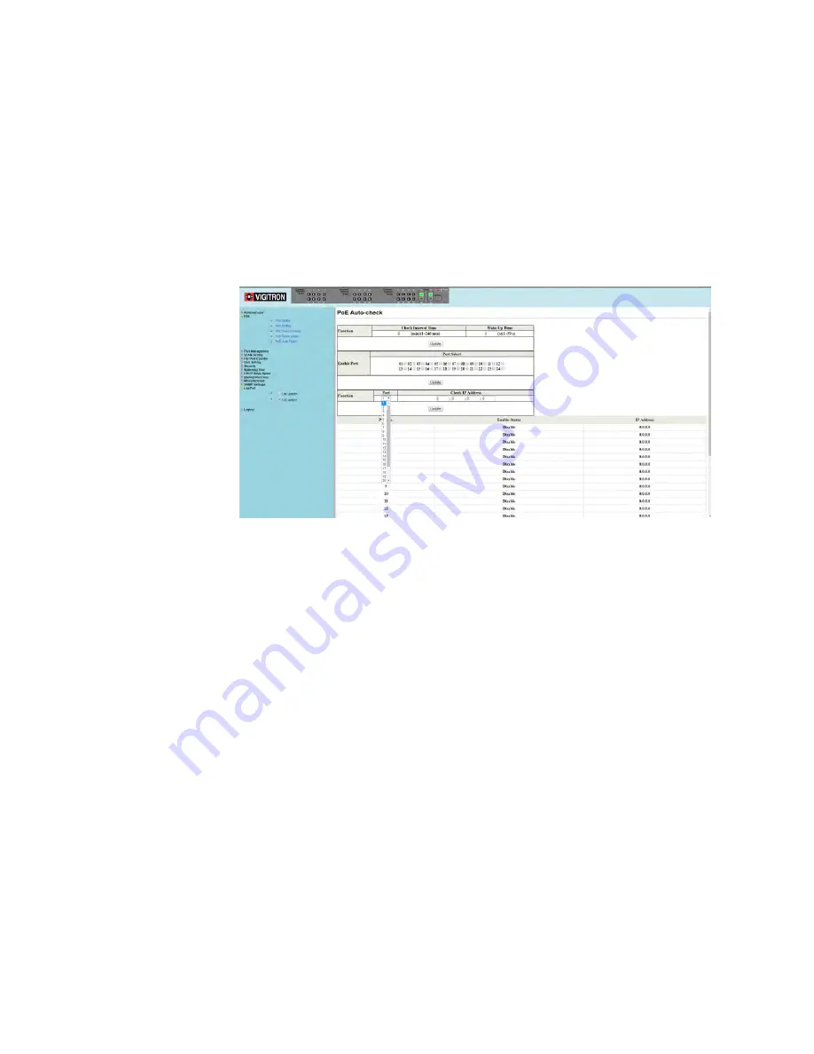 Vigitron MaxiiNet Vi32226 Operational Manual Download Page 44