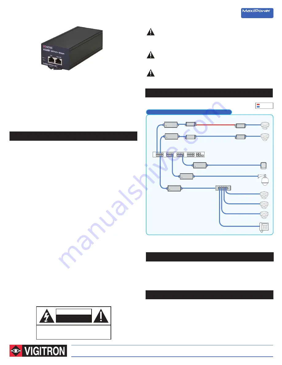 Vigitron MaxiiPower Vi2201 Installation Manual Download Page 1