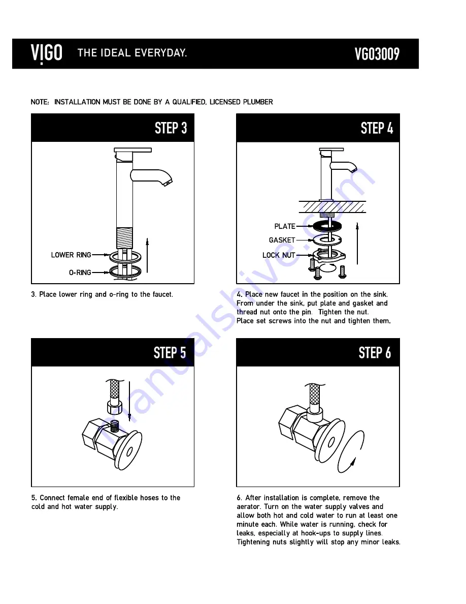 VIGO 1658722 Manual Download Page 4