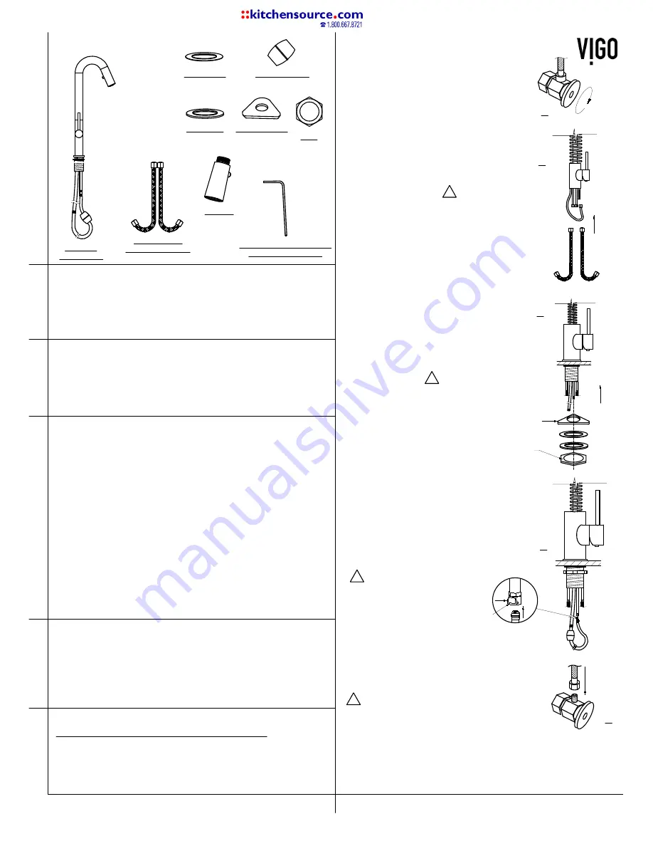 VIGO VG02030 Assembly Download Page 3