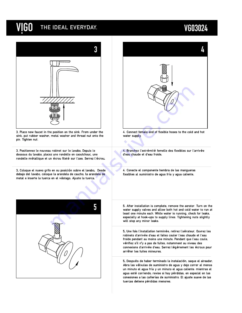 VIGO VG07053 Manual Download Page 15