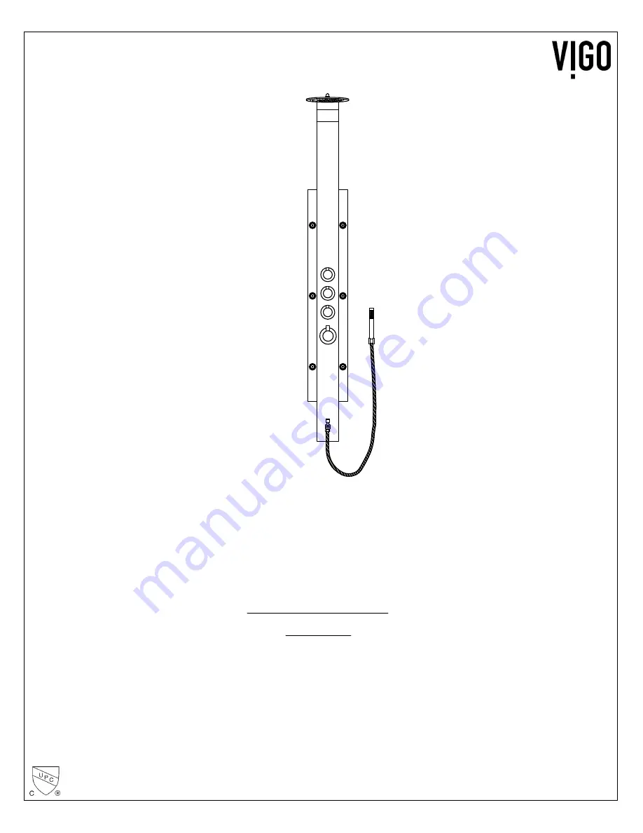 VIGO VG08008 Manual Download Page 1