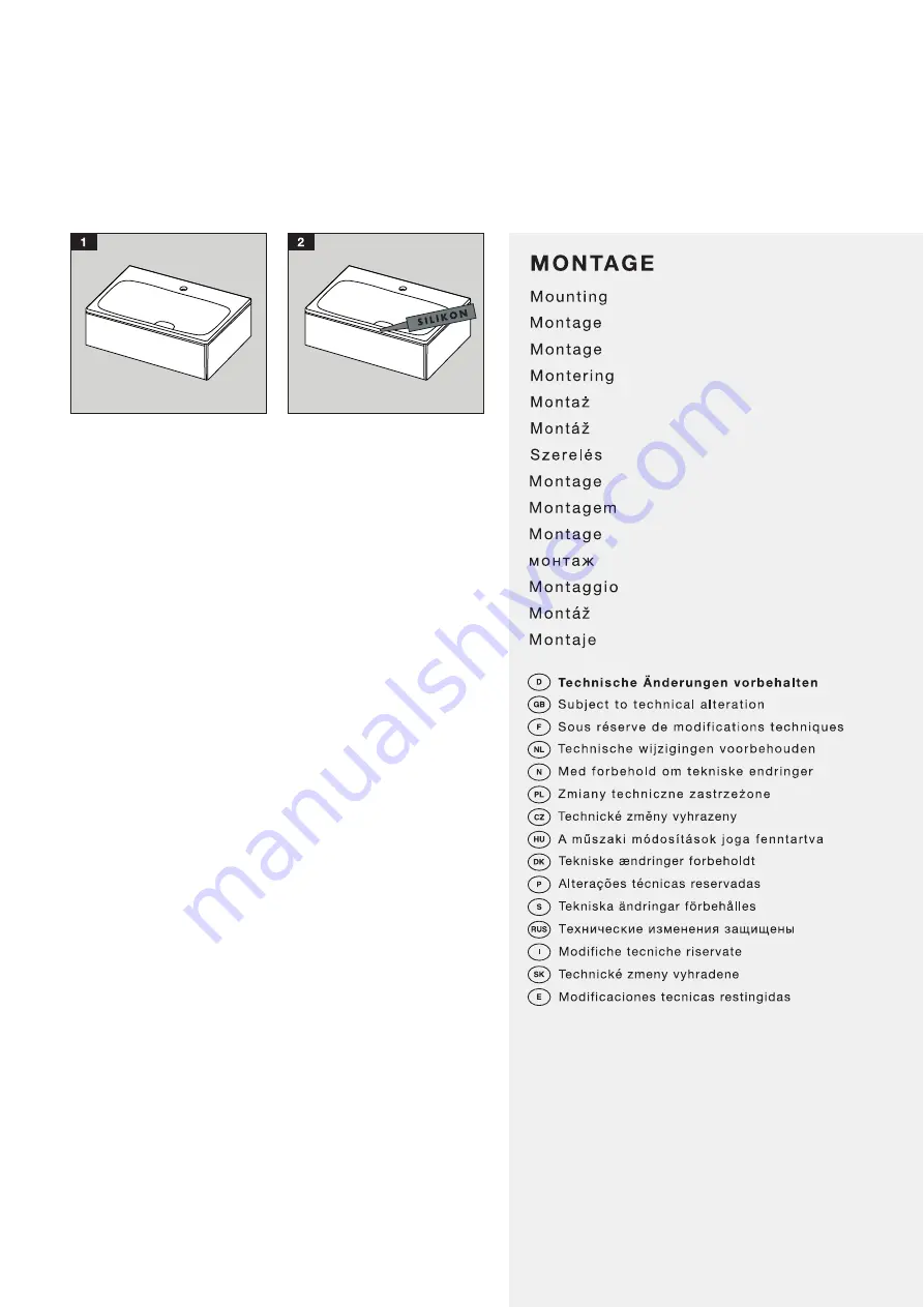 VIGOUR Clivia CLWTM50 Instructions For Use Manual Download Page 4