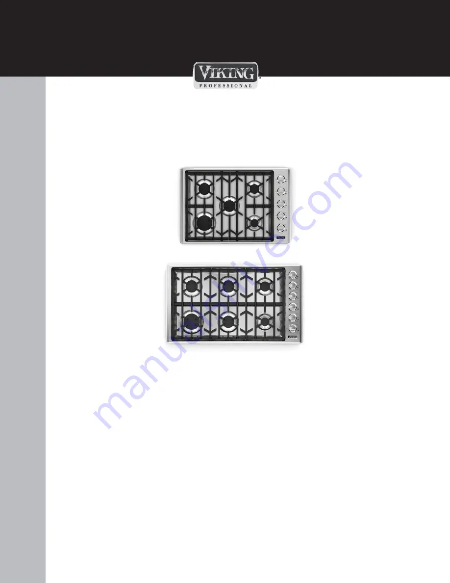 Viking 5 Series EVGC Use And Care Manual Download Page 1