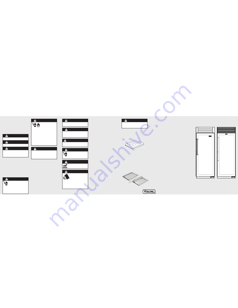 Viking DDWB301CRSS Quick Reference Manual Download Page 2