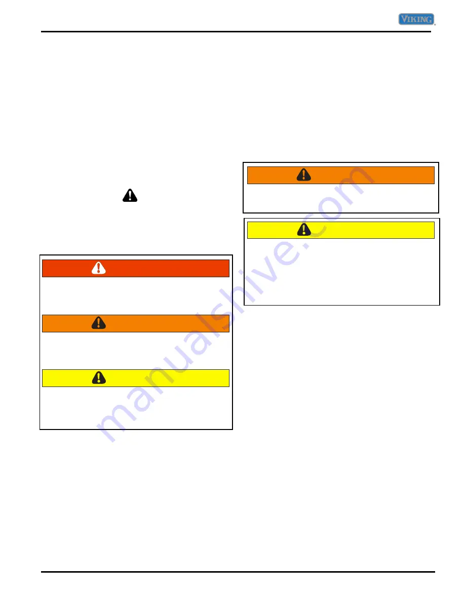 Viking Designer DEDO530T Service Manual Download Page 2