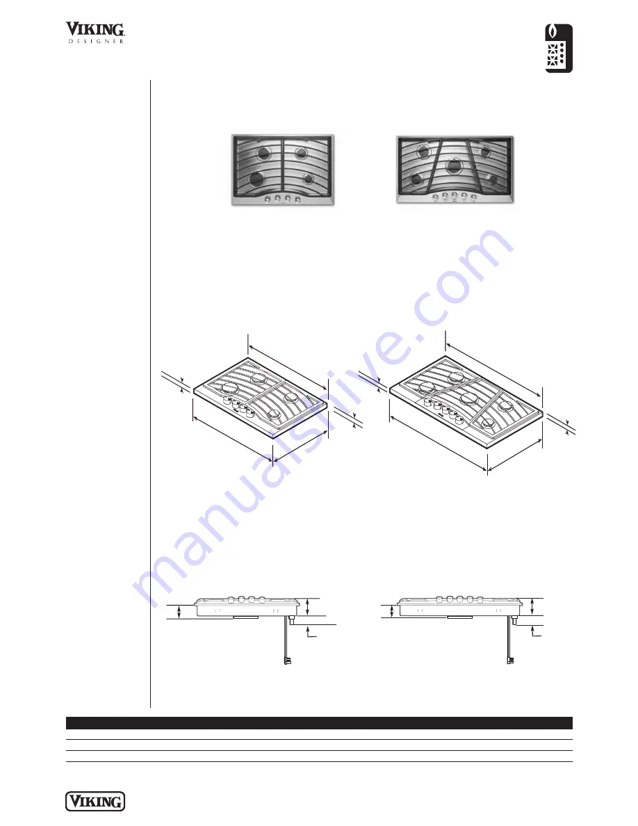 Viking Designer DGSU100-4B Скачать руководство пользователя страница 2