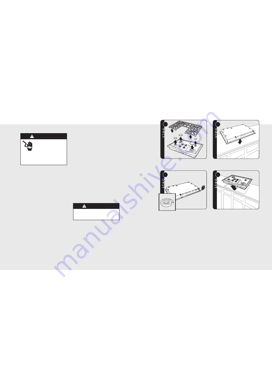 Viking Designer DGVU2004BSS Installation Manual Download Page 9