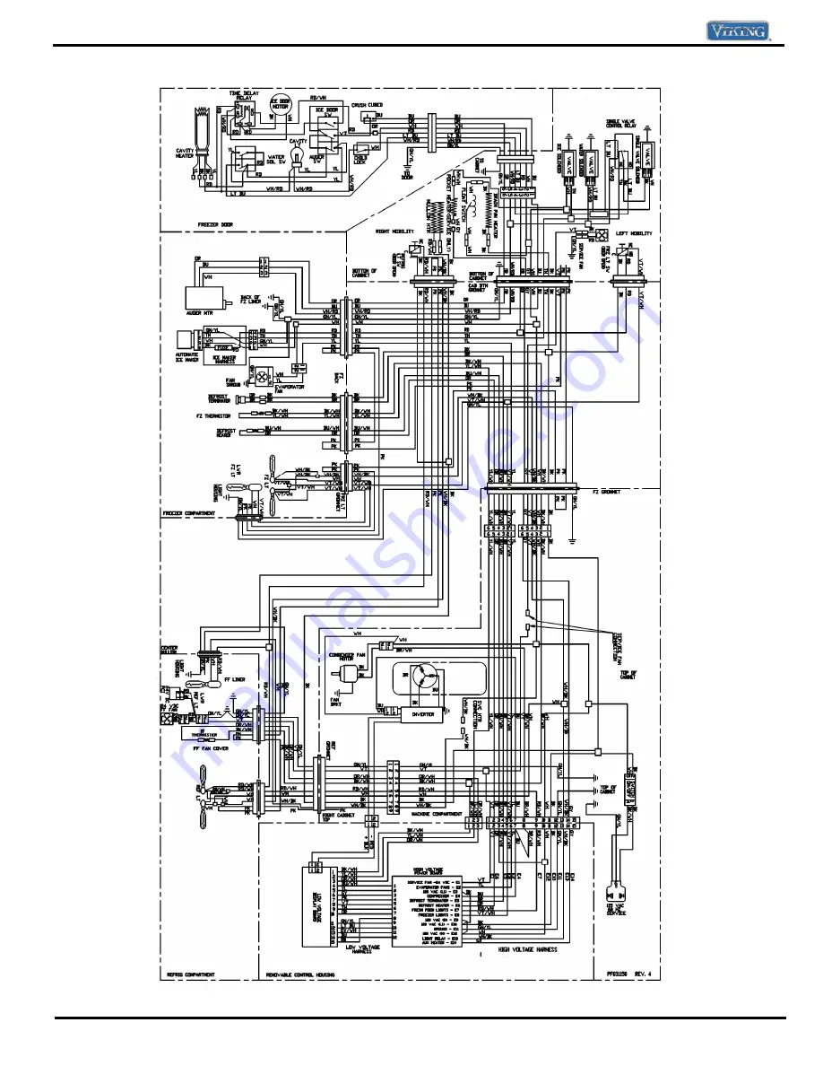 Viking DFSB542 Series Service Manual Download Page 86