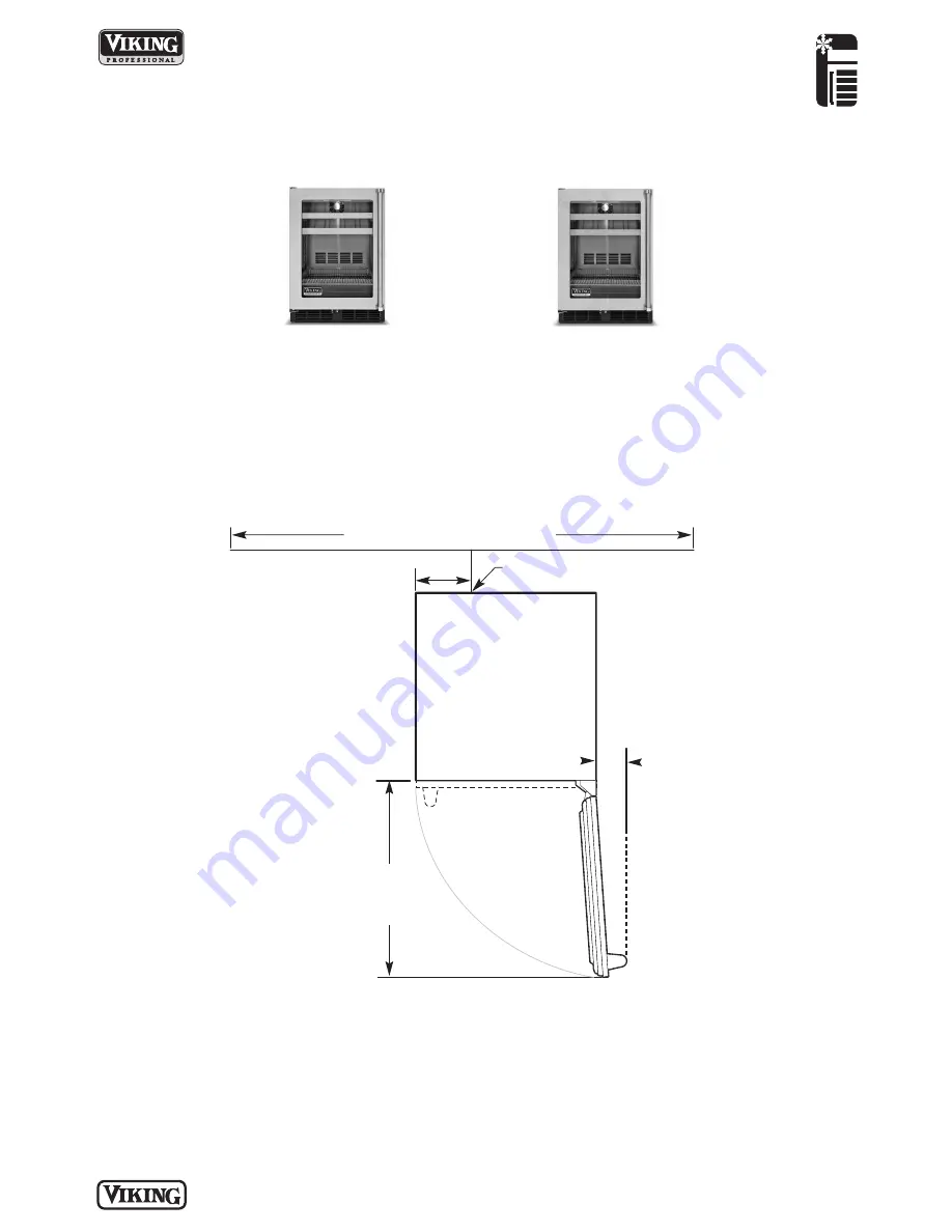 Viking FBCI1240GR Planning And Design Manual Download Page 3