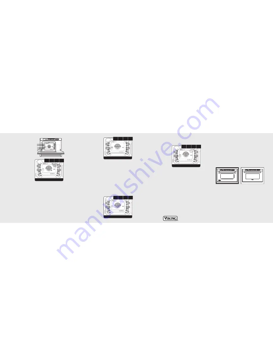 Viking Professional VCSO244SS Quick Reference Manual Download Page 1