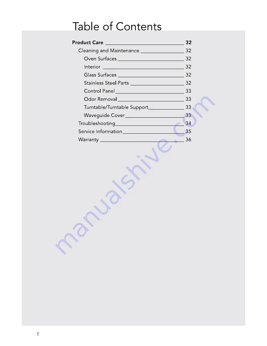 Viking RVM320SS Use & Care Manual Download Page 4