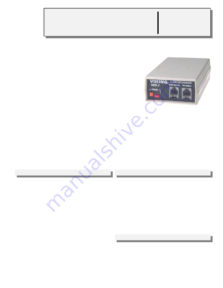 Viking TMS-2 Technical Practice Download Page 1