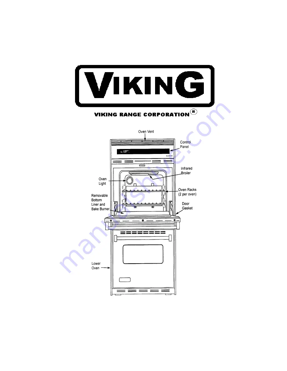 Viking VGDO271 Скачать руководство пользователя страница 1