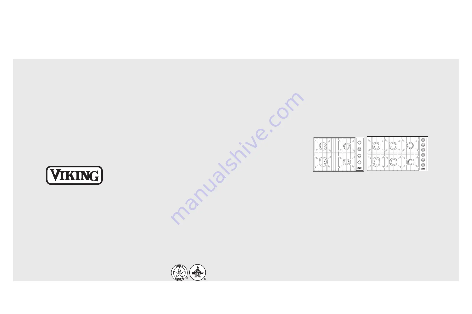 Viking VGSU104 Installation Manual Download Page 1