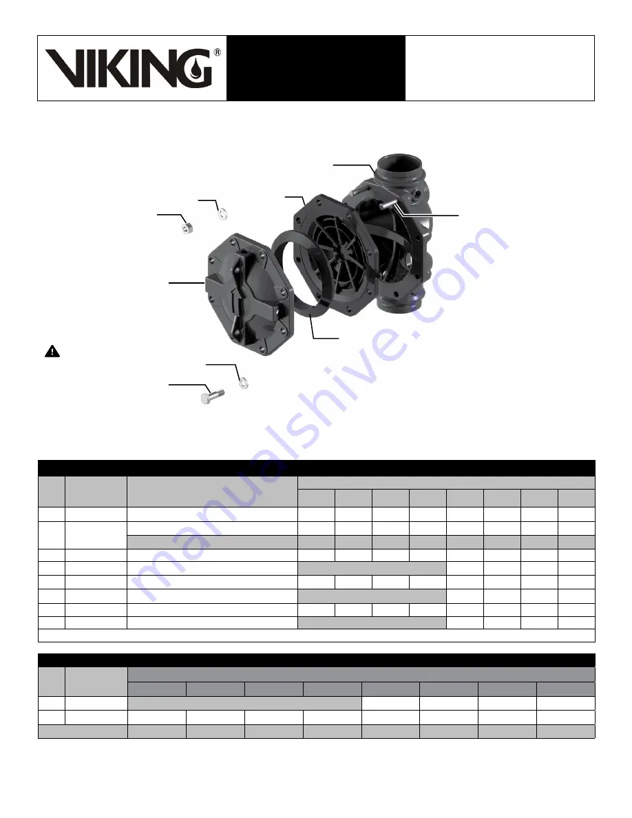 Viking VXD Technical Data Manual Download Page 3