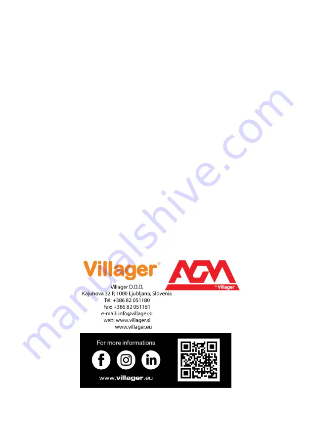 Villager AGM EH 1505 Manual Instruction Download Page 135