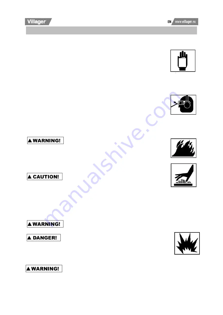 Villager SILENT FORCE VAT 264/50 Original Operation Manual Download Page 23