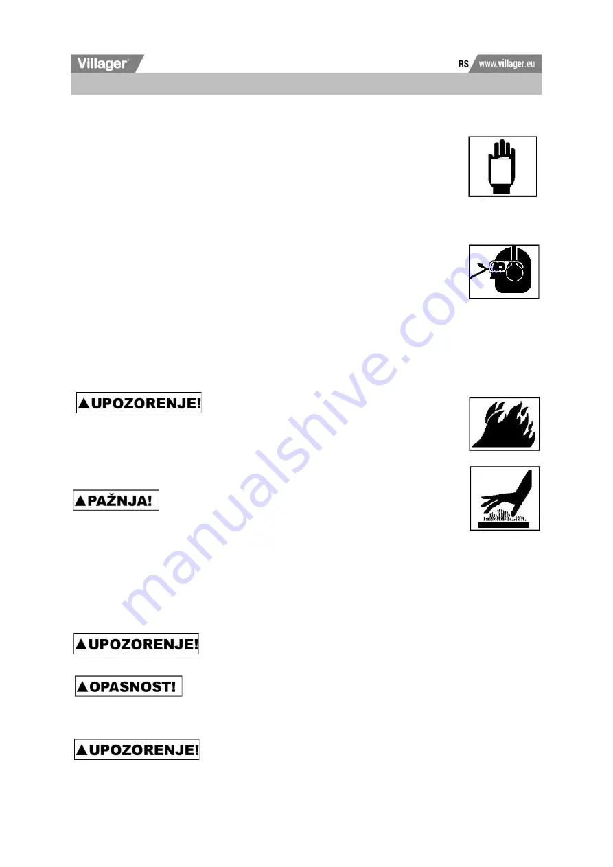 Villager SILENT FORCE VAT 264/50 Original Operation Manual Download Page 40