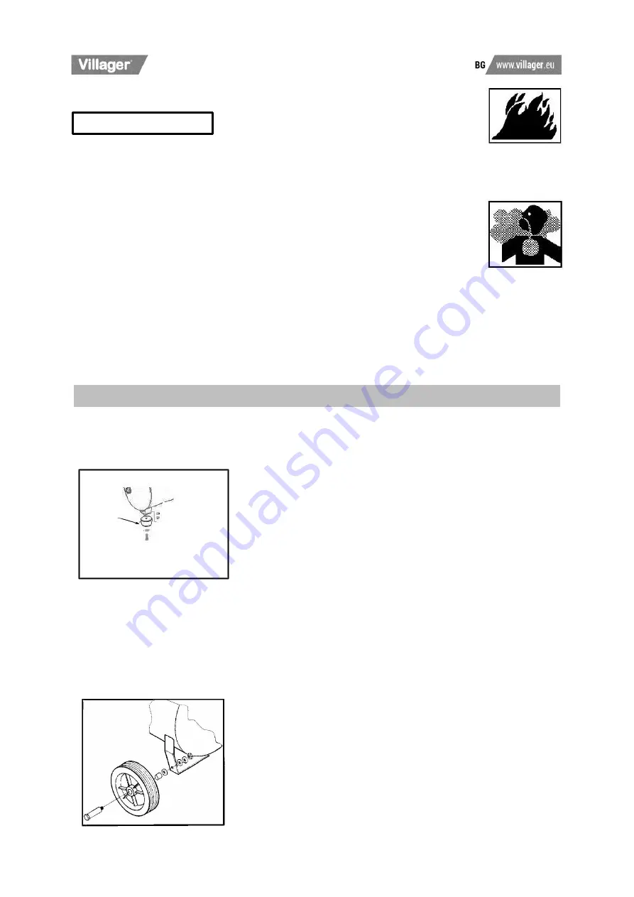 Villager SILENT FORCE VAT 264/50 Original Operation Manual Download Page 58