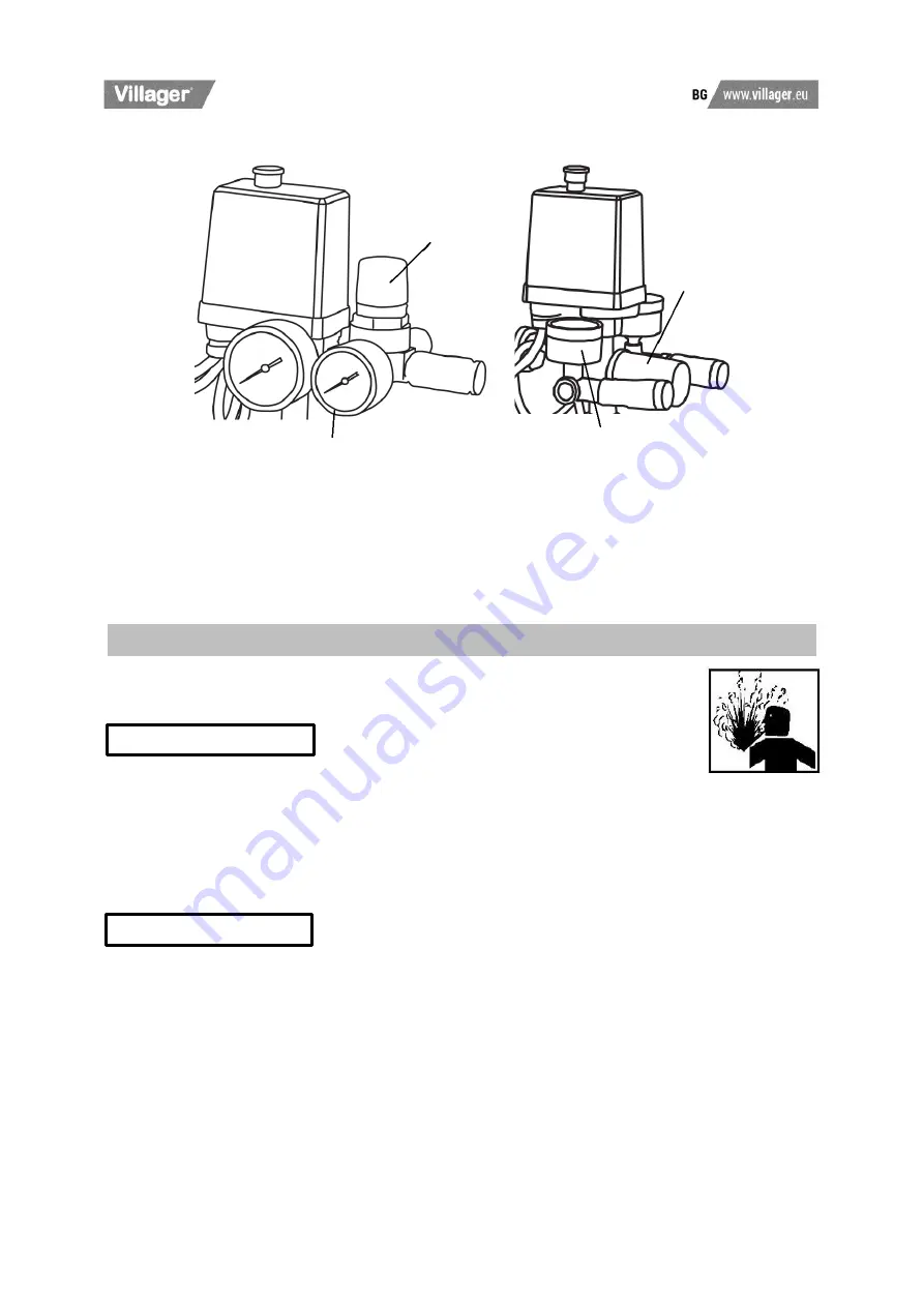 Villager SILENT FORCE VAT 264/50 Original Operation Manual Download Page 62