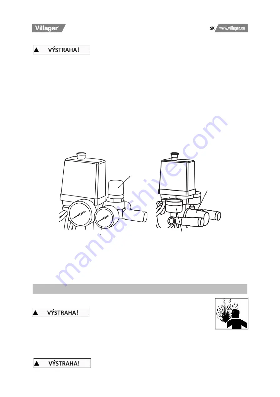 Villager SILENT FORCE VAT 264/50 Original Operation Manual Download Page 131