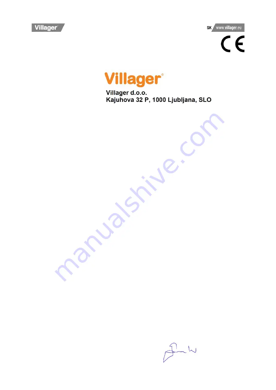 Villager SILENT FORCE VAT 264/50 Original Operation Manual Download Page 136