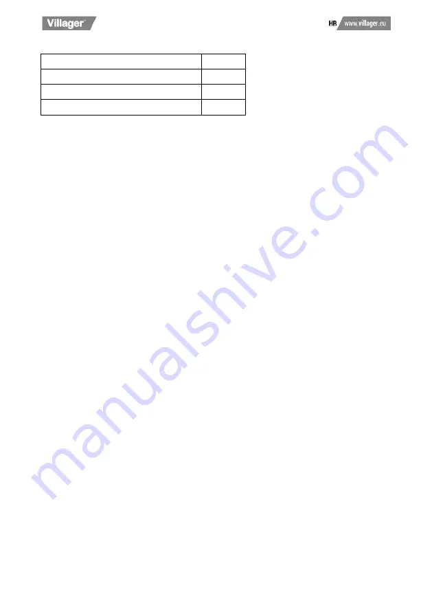 Villager SSV 7050 RS Manual Download Page 127