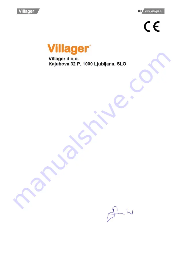 Villager SSV 7050 RS Manual Download Page 165