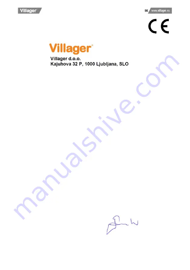 Villager SSV 7050 RS Manual Download Page 251