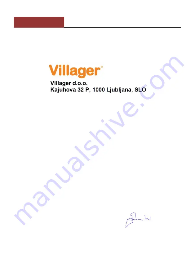 Villager TERRA 12 Manual Download Page 68