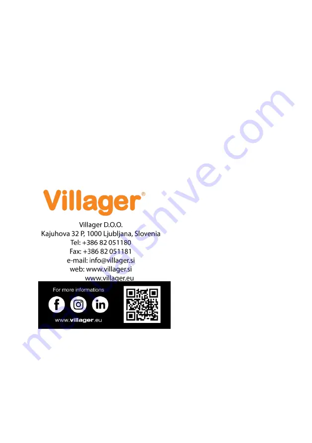 Villager V 722 Original Instruction Manual Download Page 193