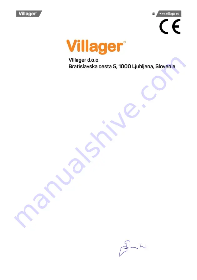 Villager VBV 2120 Original Instruction Manual Download Page 16