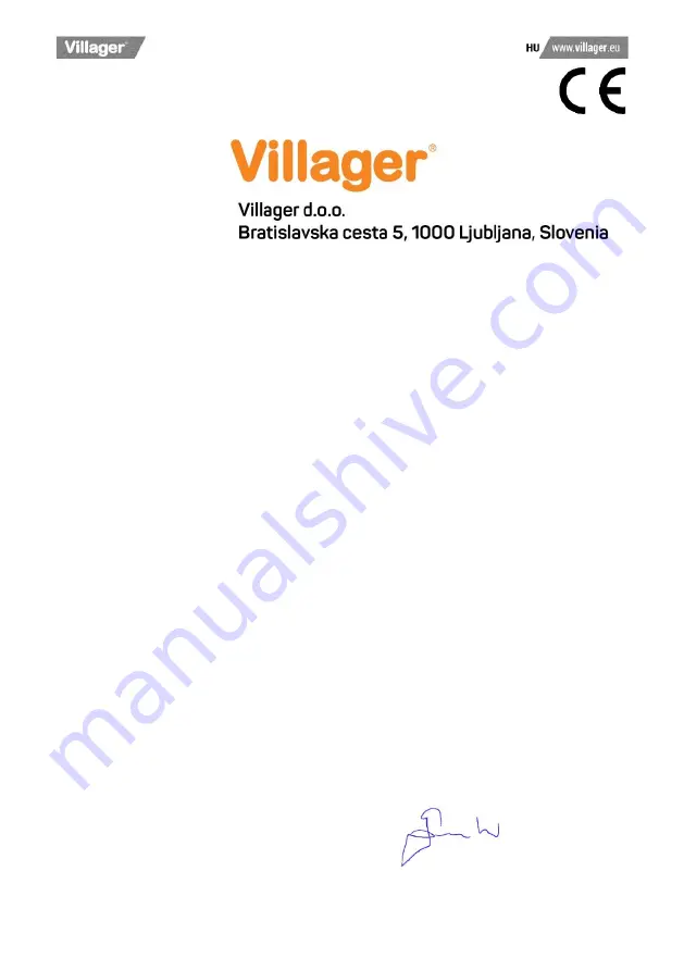 Villager VBV 2120 Original Instruction Manual Download Page 96