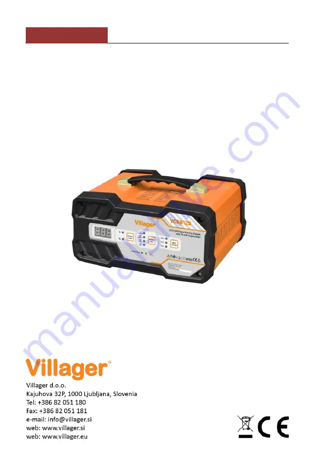 Villager VCSB 12 S Original Instruction Manual Download Page 84