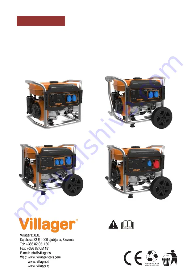 Villager VGP 2700 S Original Instruction Manual Download Page 32