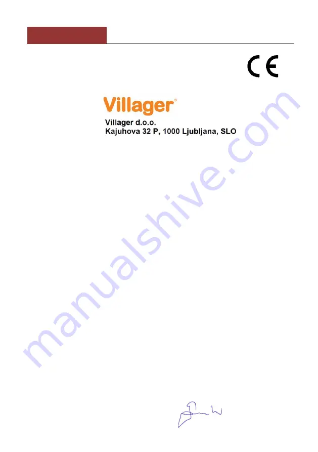 Villager VGP 2700 S Original Instruction Manual Download Page 61