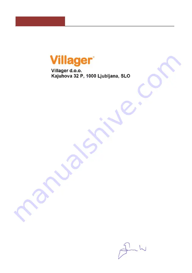 Villager VHW 155 Original Instruction Manual Download Page 148