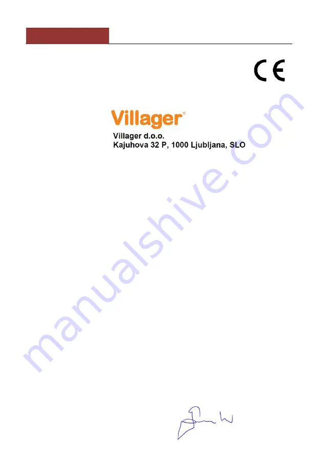 Villager Villybot 1.1 Original Instruction Manual Download Page 151